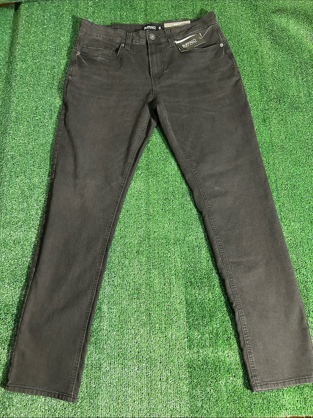 Buffalo David Bitton Men's Charcoal Slim Straight Jeans NWT 32x32